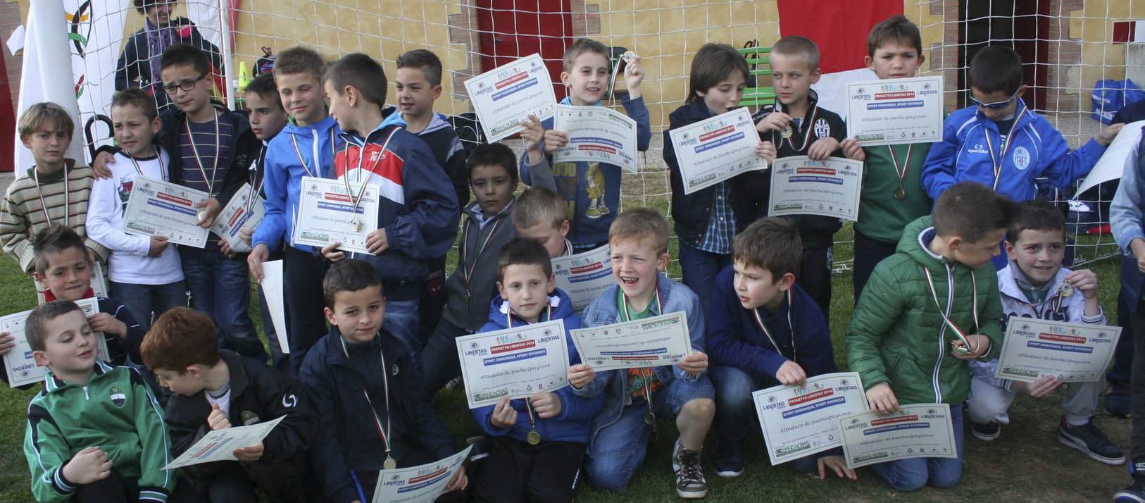 premiazione bambini torneo piccoli amici